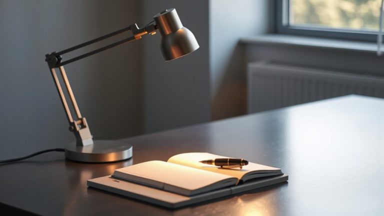 comfortable desk lighting clarity