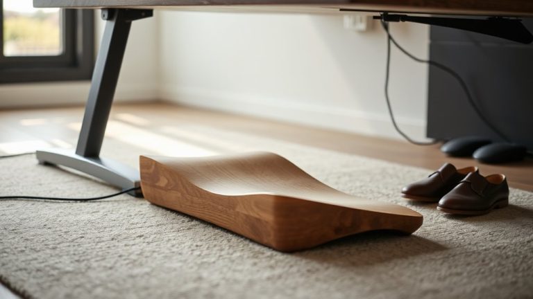 comfortable foot rests