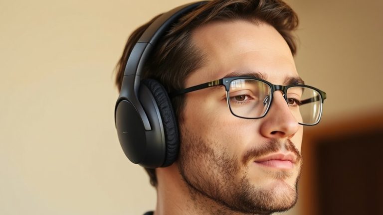 comfortable headphones for glasses wearers