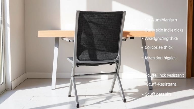 compact foldable office chairs