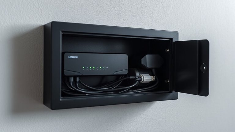 concealing modems and routers