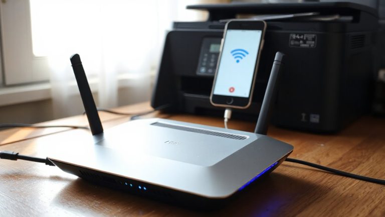 connect printer via wi fi bridge
