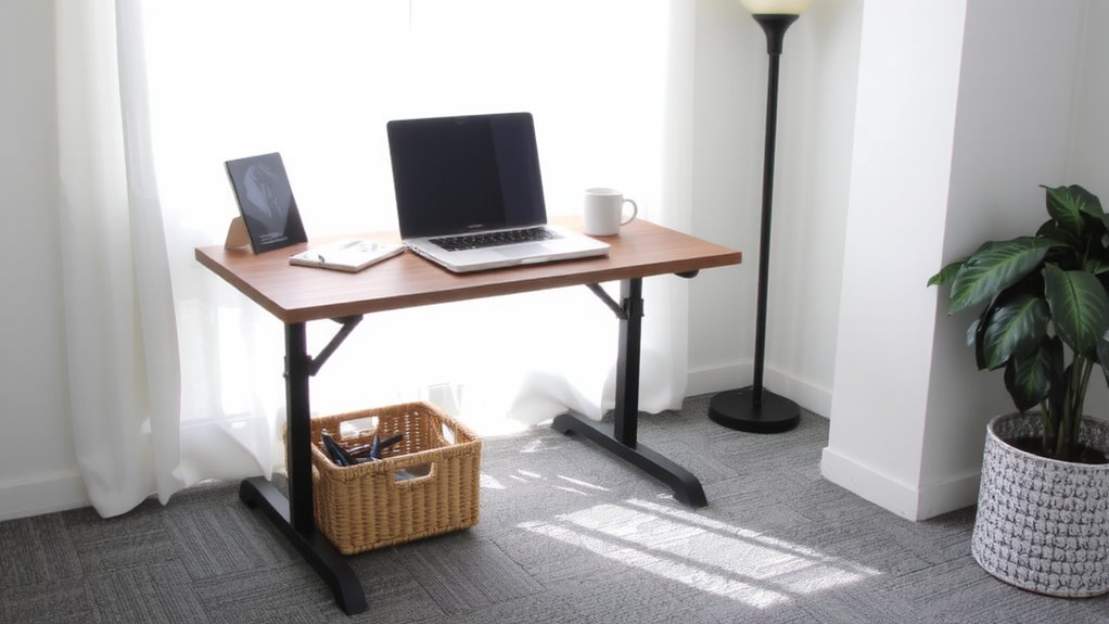 corner clamp desk solution