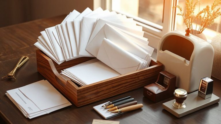 create mail processing station