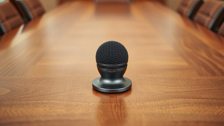crystal clear conference microphones