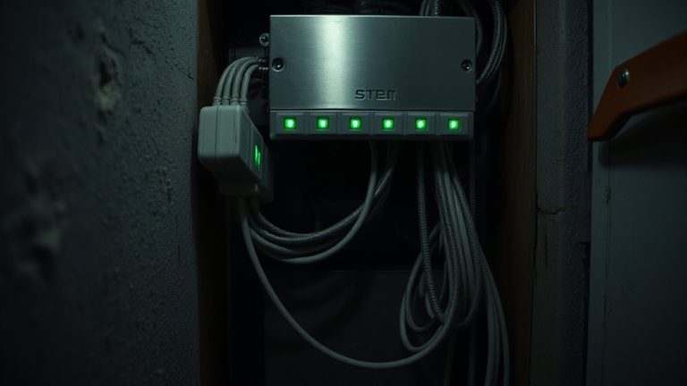 daisy chaining powerline adapters behind panels