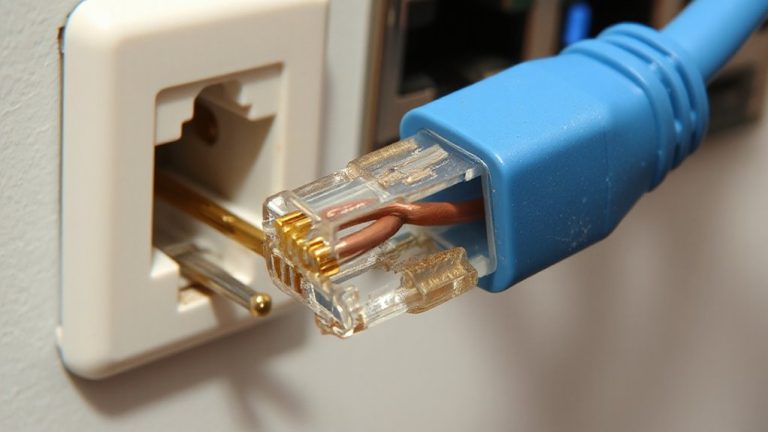 damaged patch cords cause drops