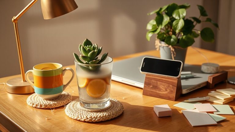 decorative desk items that uplift moods