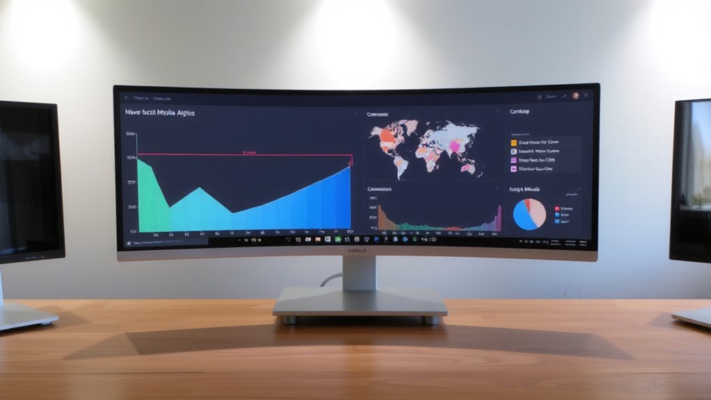 dedicated monitor for analytics