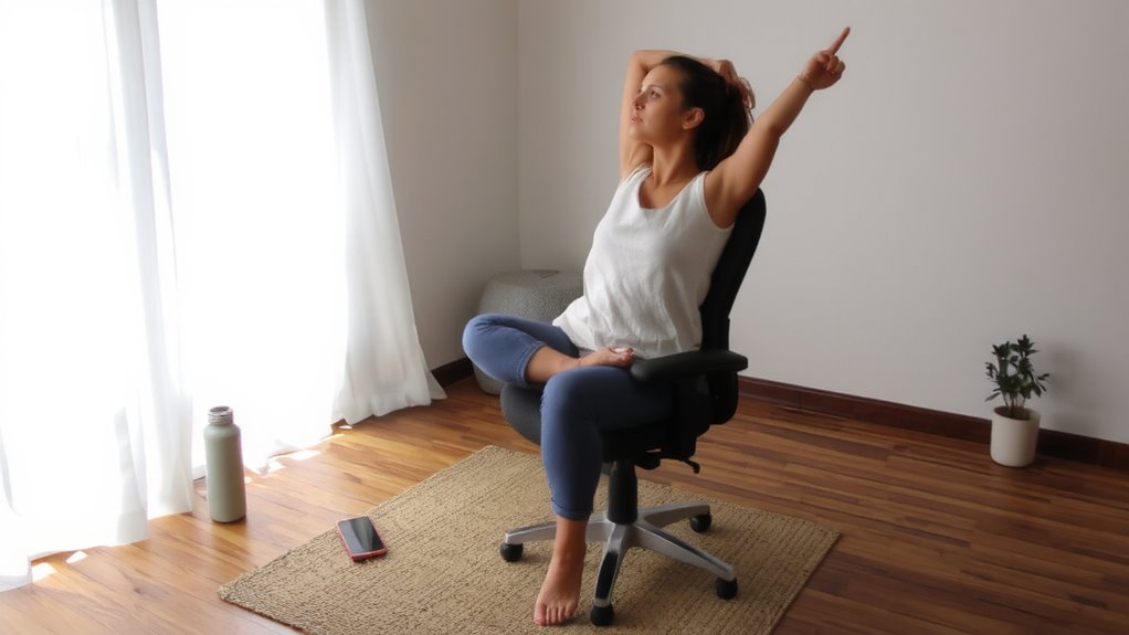 desk stretch breaks