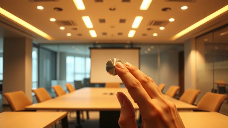 dimmer switches adjust lighting for meetings