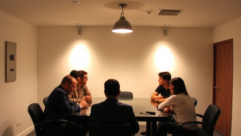 dimmers for meeting atmosphere control