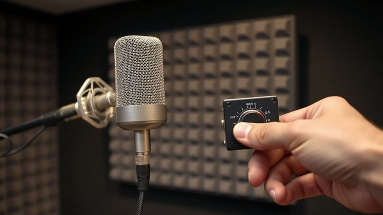 disable auto gain microphone distortion