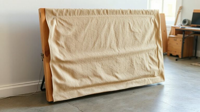 diy moving blanket acoustic panels
