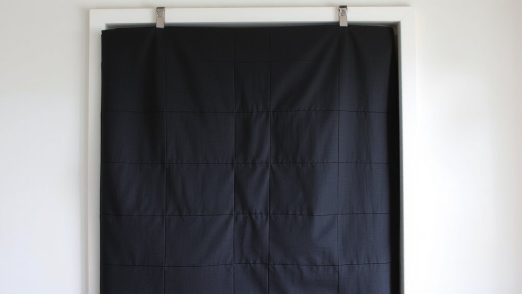 door blanket for noise reduction
