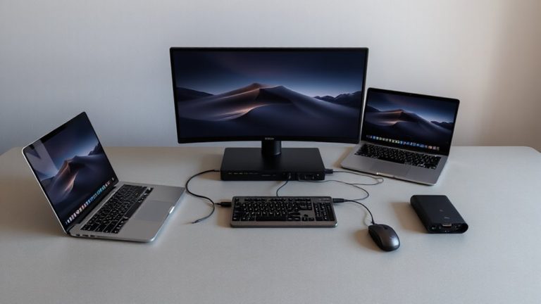 dual device kvm setup shared