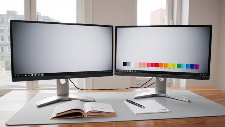dual monitor color accurate setup