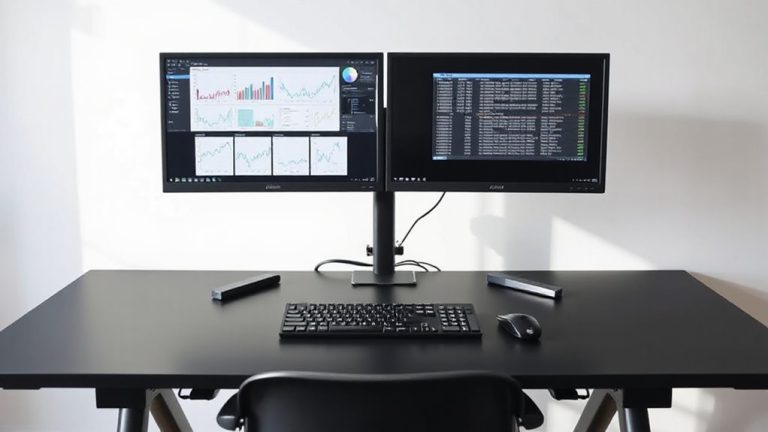 dual monitor dashboard optimization