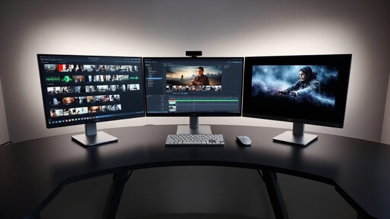 dual monitor setup