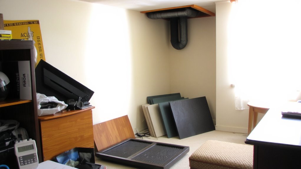 ductwork transmits noise efficiently