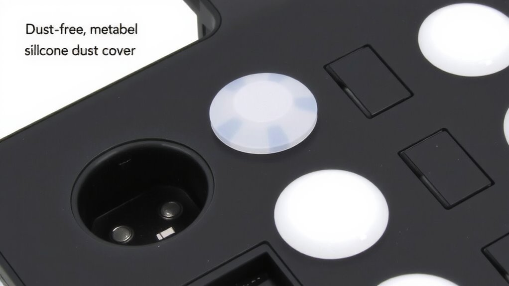 dust covers prevent hazards