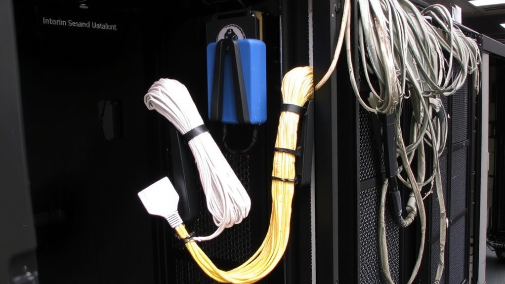 dust risks from poor cable management