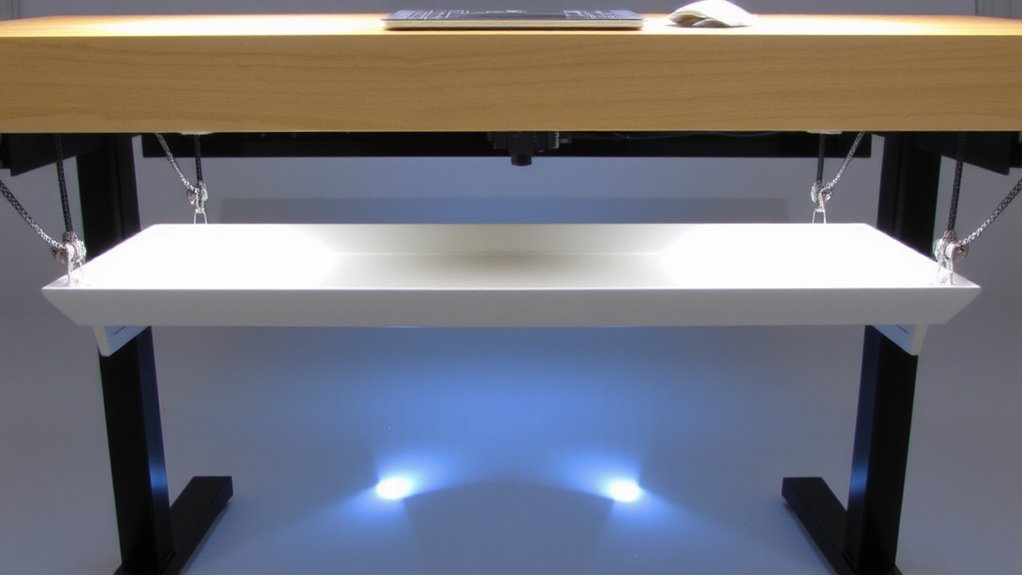dynamic under desk tray compatibility