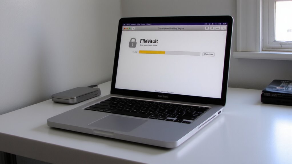 encrypt external drives manually