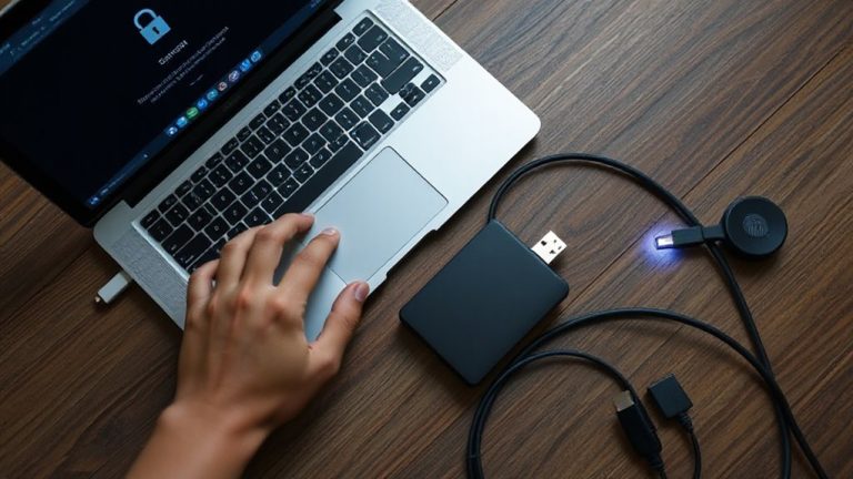 encrypt work external drives