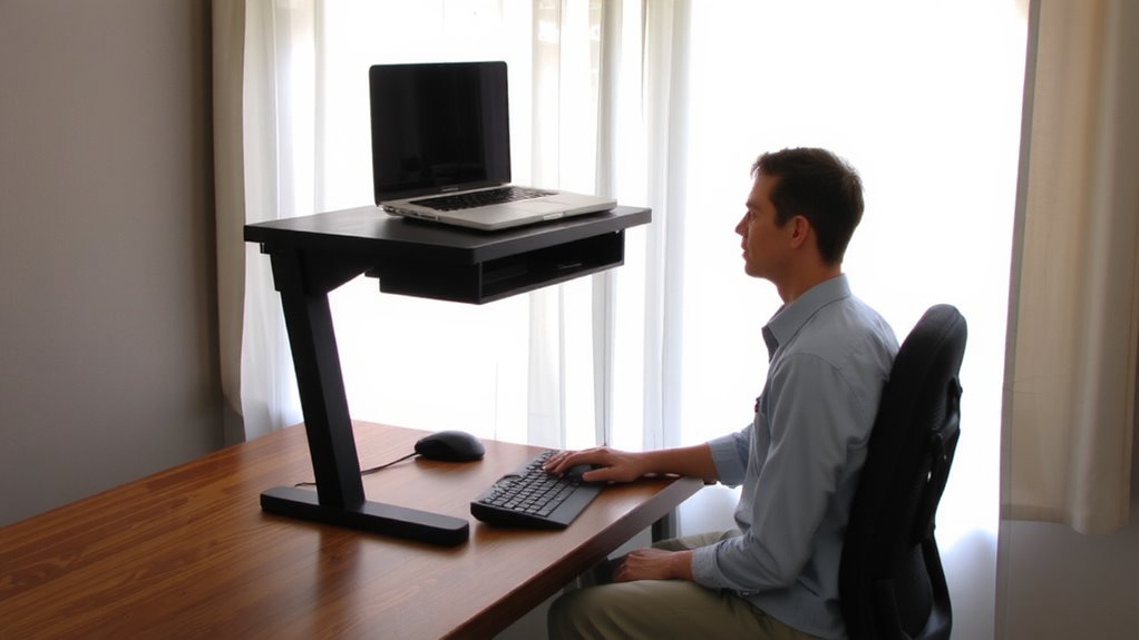 ergonomic alignment through elevation