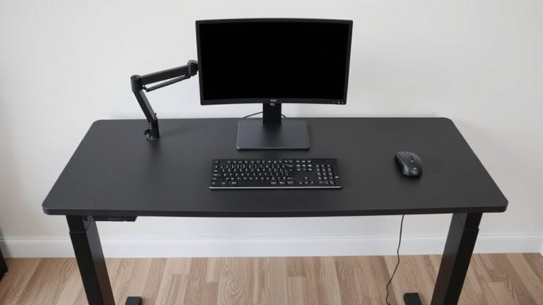 ergonomic dual height peripheral placement