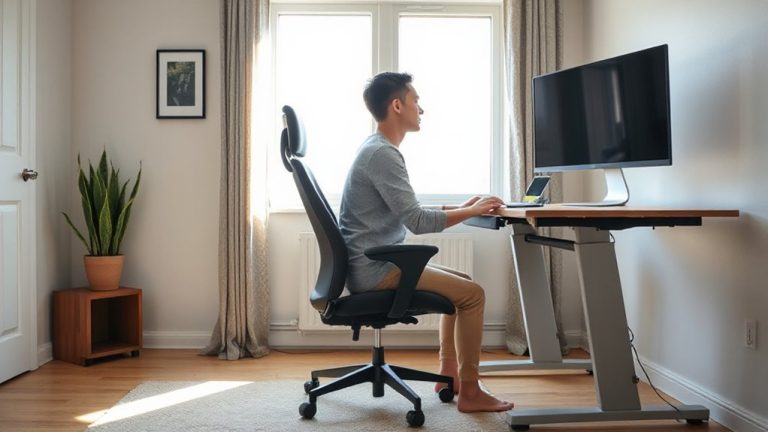 ergonomic home office setup