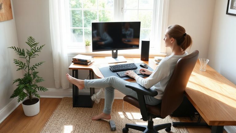 ergonomic home office setup