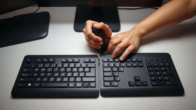 ergonomic keyboards and vertical mice