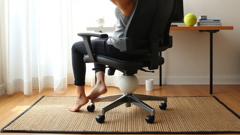 ergonomic relief for prolonged sitting