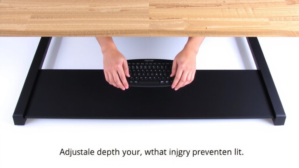 ergonomic support prevents injury