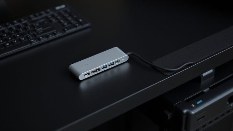 ergonomic usb hub placement