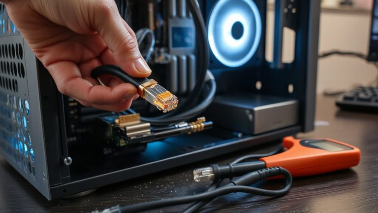 ethernet drops on high performance pc