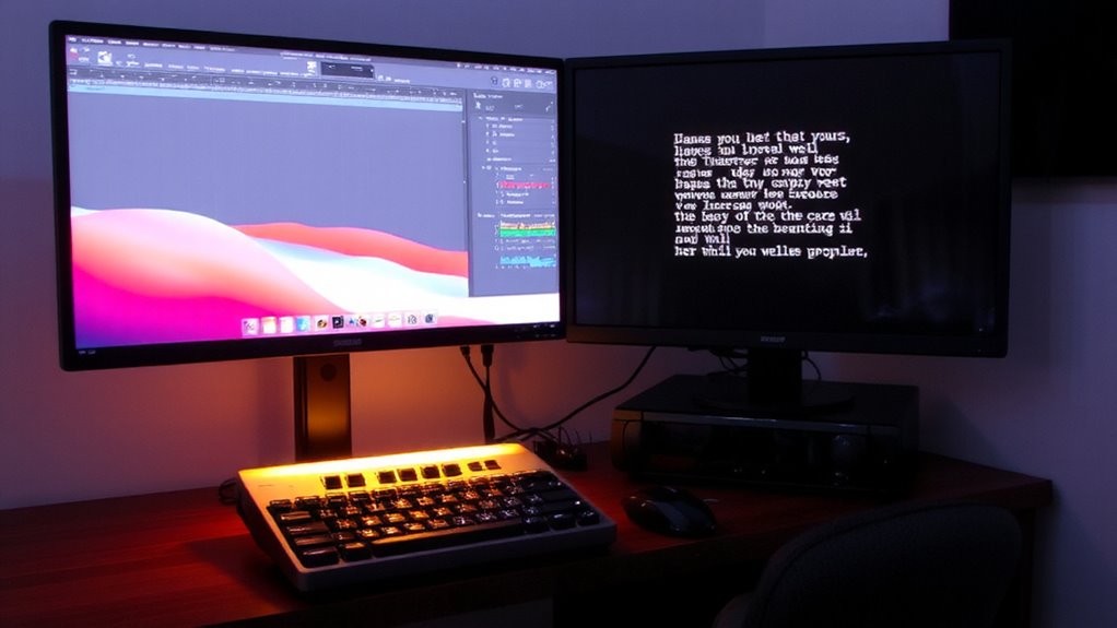 extend desktop calibrate screens