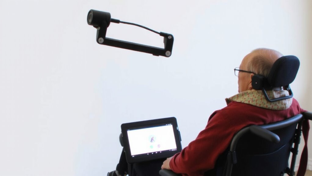 eye level hands free mounting