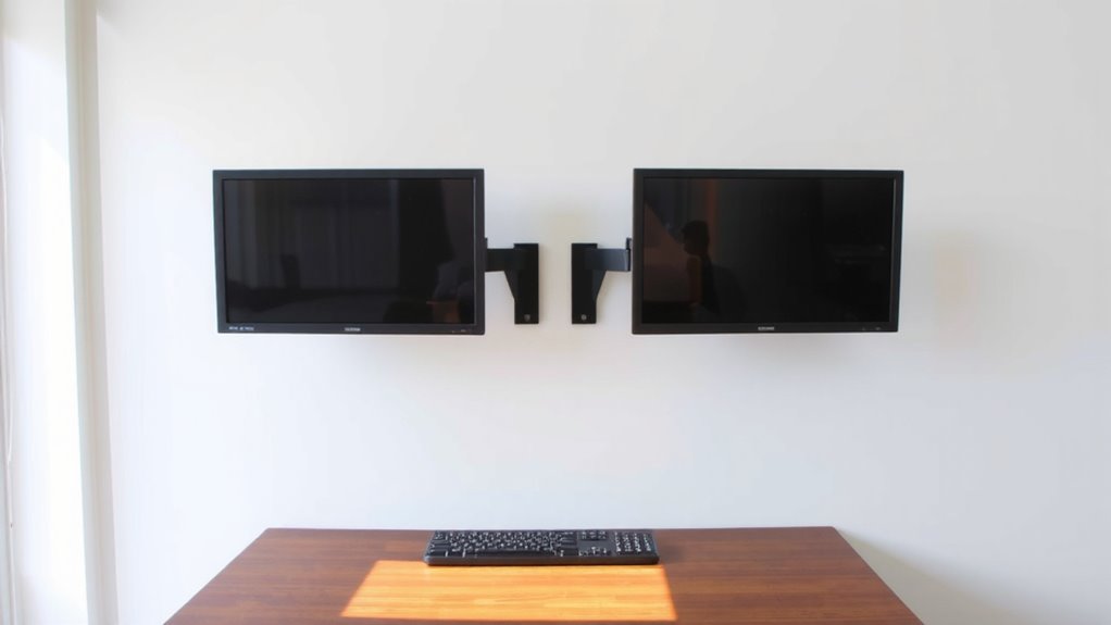 eye level screen positioning