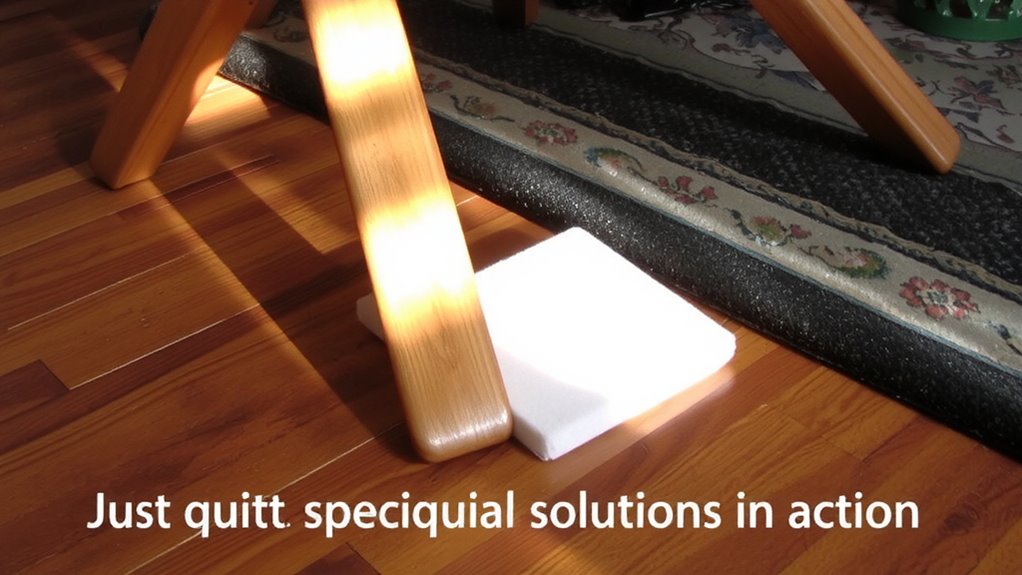 felt foam rugs reduce vibrations