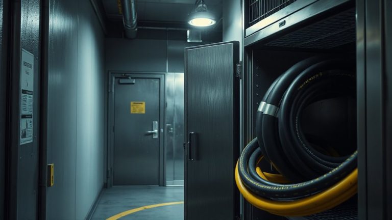 fireproof cabinet cable storage