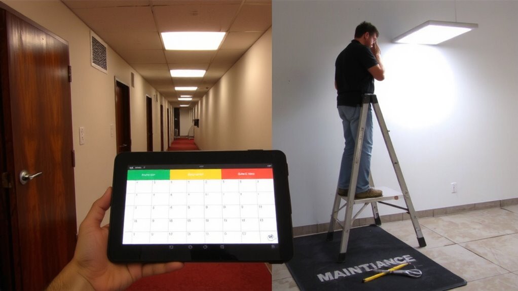 fixture based maintenance scheduling