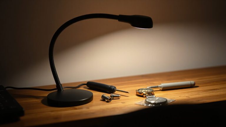 flexible gooseneck task light