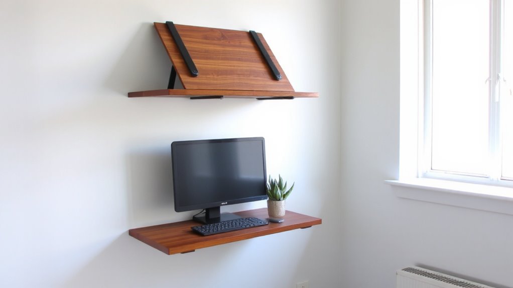 fold down desk dimensions matter
