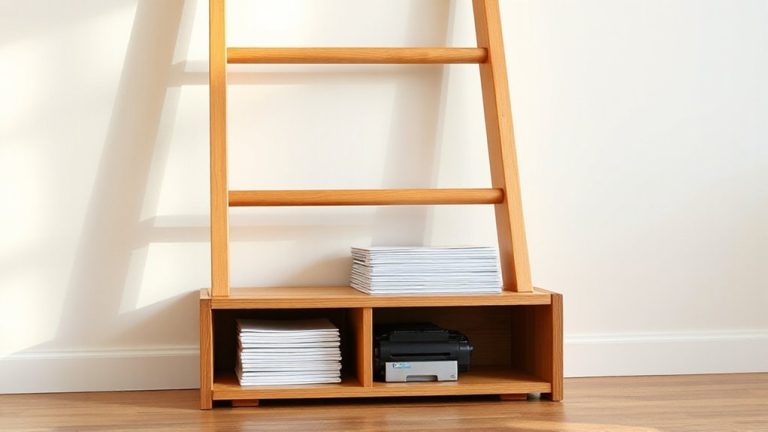 foldable steps with storage