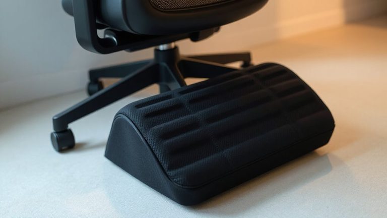 footrest with lumbar support
