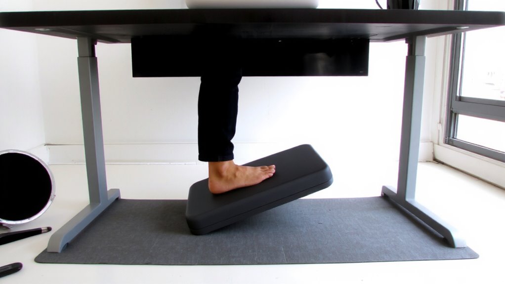 footrests improve posture circulation