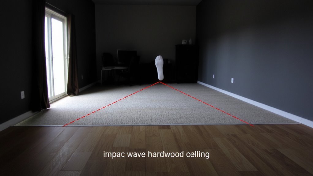 footsteps echo through floors